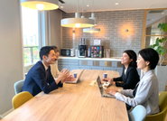 雑談しやすい場所がたくさんあります♪