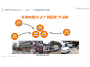 車両の再配置のための回送コストには莫大な費用と労力がかかっているので、このコスト削減に向けて進んでいます。