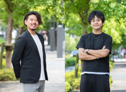 （左）代表：木原 / （右）副代表：古宮