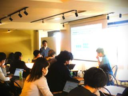 四半期に一度、全国から社員が集まりVision達成に向けた作戦会議をしています。