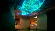 「Synesthesia Whale」（2018年 大谷石採掘場跡地で行われたアートプロジェクト"VENT"出展作品）