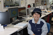 職場のムードメーカー、谷垣さん