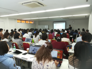 過去に手がけた事業の講義風景です。(コロナの流行により現在はオンラインで開催しています)
