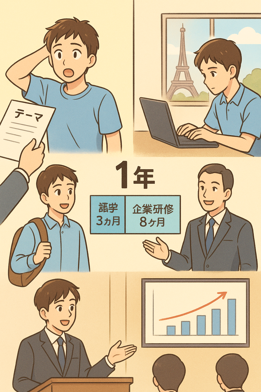 放置×自由＝最大の成長。フランス研修が教えてくれた“自力で突破する力”