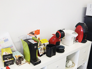 カフェコーナーも充実