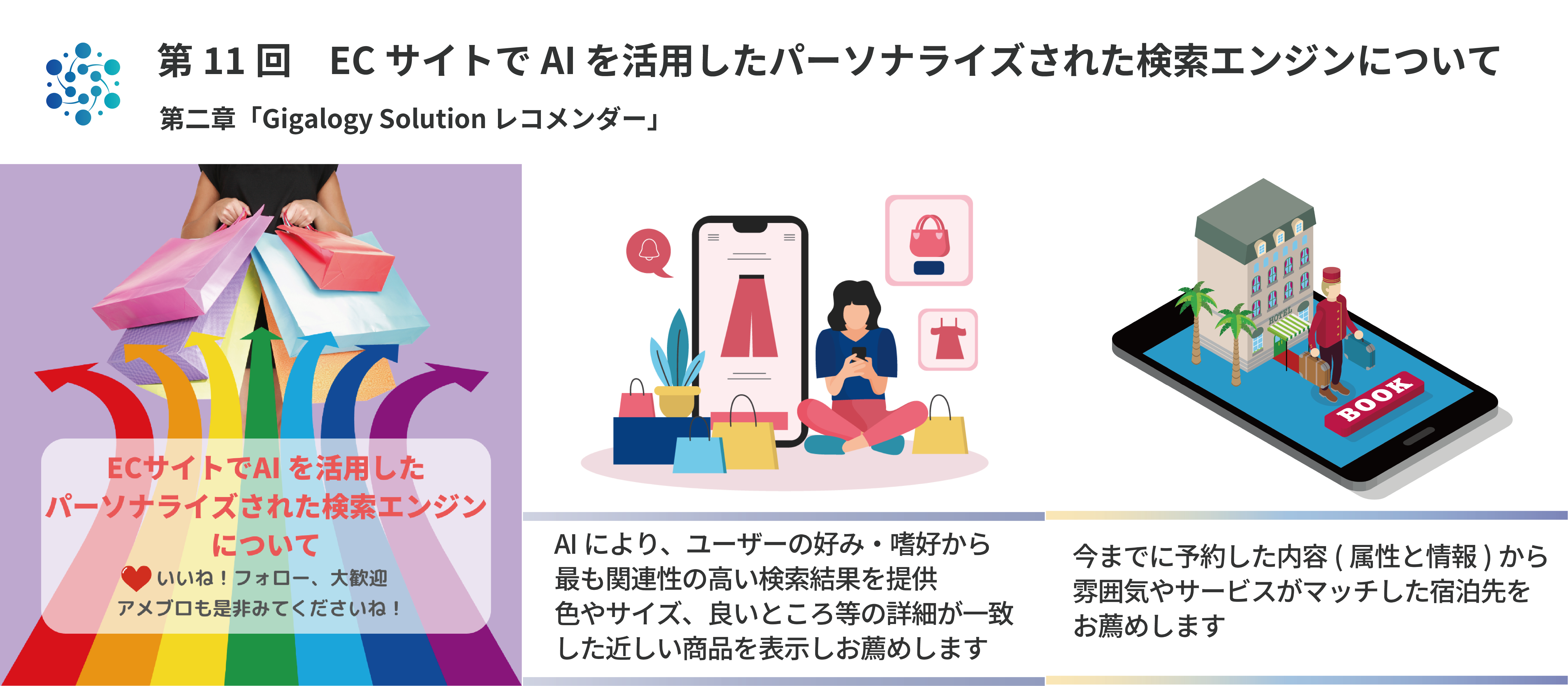 第十一回　ECサイトでAI を活用したパーソナライズされた検索エンジンについて