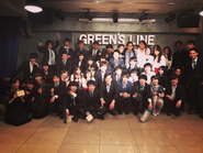 学生が主体となっている「ecle」では、プライベートでのメンバー同士の関わりも豊富です。それでいて仕事ではお互い一切妥協しない風通しのよい組織です。（写真は今年の追いコンにて）