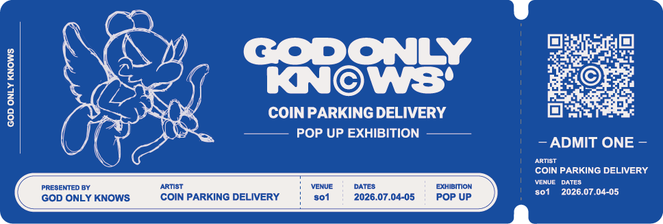 リリース情報】GOD ONLY KNOWS × COIN PARKING DELIVERY
