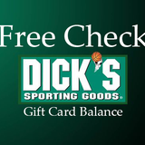 Free Check Your Dicks Sporting  Good Gift Card Balance
