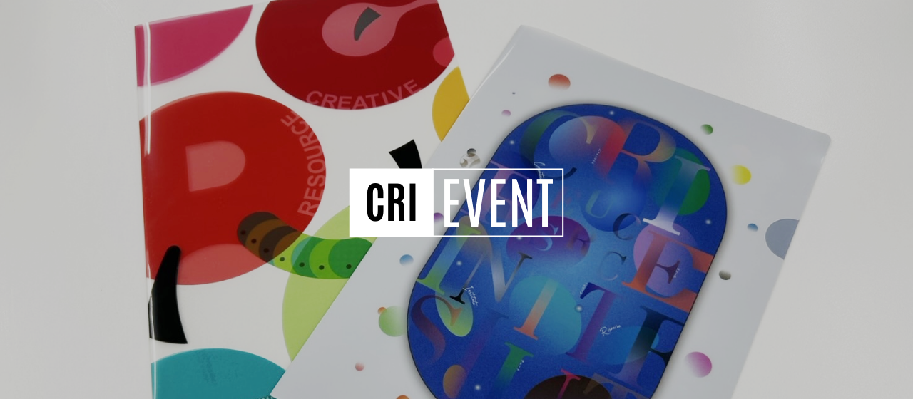 【CRI AWARD】CRI社員デザインのオリジナルクリアファイル、ついに完成！