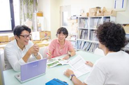 オープンに語り合いながら、仕事を進めていきます