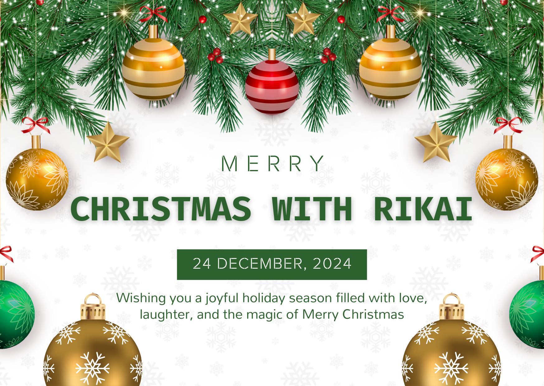 【社内イベント】Merry Christmas with RIKAI🎉2024🎅