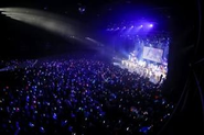 プロデュースしたアイドルがデビューしたステージです