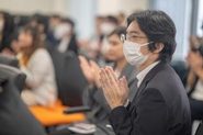 仲間の挑戦は、全員で称える。