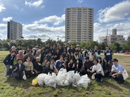 社外からの参加メンバーもたくさん！ボランティア活動！