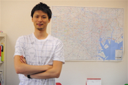 地図が大好きな代表石川