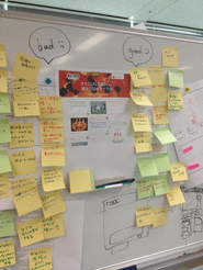 インタビューに同席することも。ユーザーに近い事業会社の面白さです。