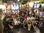 大忘年会。コロナが終わったらまたみんなで騒ごう！