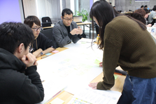 一緒に話し合える仲間、一緒に笑い合える仲間と仕事しましょう！