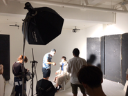 PROMOTION撮影をSTUDIOで行います