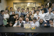 直営店舗で誕生会