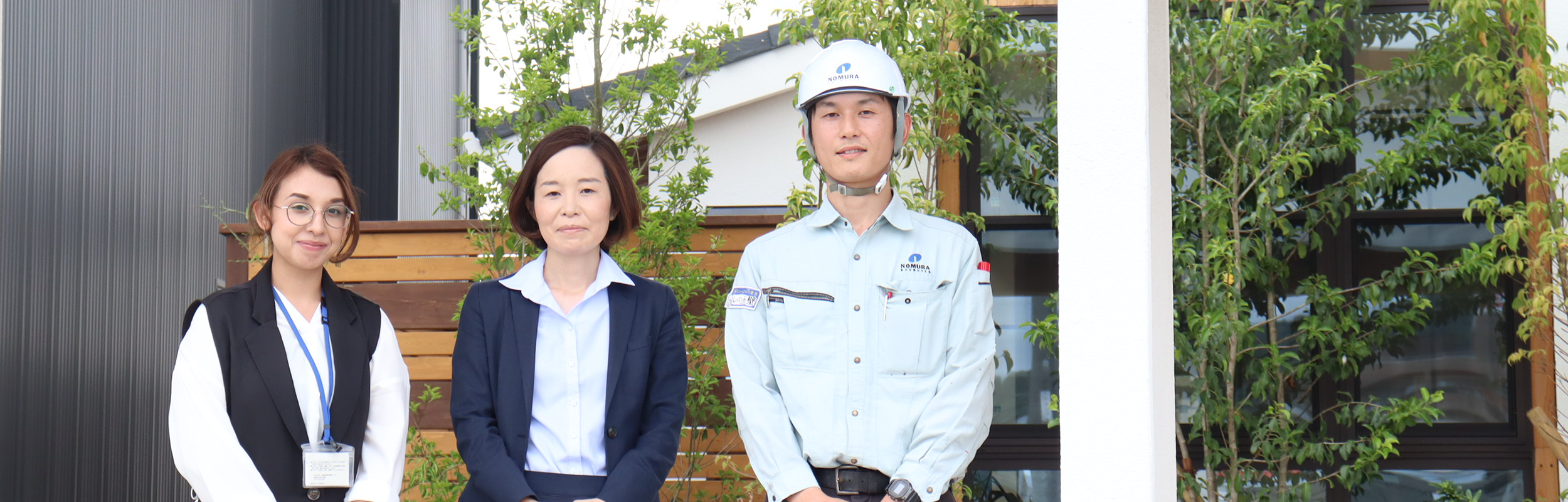 <施工管理>Interview#1｜大好きなモノづくりを妥協したくない。そう思った時に出会ったのが野村工務店でした。