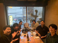 Workaholic社員で食事会