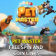 (#%PET MASTER%#) Free Spins and Coins Daily Links Mod apk