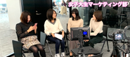 学生たちが経営者やマーケティング担当者の人たちに向けて、自分たちで考えて企画し、自分たちで出演して話し、自分たちで撮影をして編集をする。たくさん頭を使いますが、学生の間にマーケティング意識がたくさん身につきます！