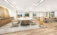 大崎駅直結の東京オフィスは、営業、カスタマーサクセス、開発、バックオフィスなど、100名以上の社員が在籍する拠点であり、大阪本社に次ぐ規模を誇ります。すべての部署がワンフロアに集約されており、部署を越えた交流やコミュニケーションが自然と生まれる設計となっています。社員が快適に働ける環境を整備しながら、組織全体のつながりや一体感をさらに高めることを目指しています。