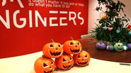 毎年10月はハロウィンパーティーを実施★社内イベントも定期的に開催し、エンジニア社員同士の交流も深めています！
