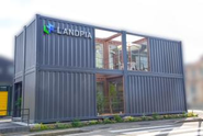コンテナ建築（ランドピア名古屋営業所）