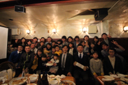 2018年1月に開催された10周年パーティーは、代表笹田の実家である川越のレストランにて！ 20年後も30年後も開催できるようにみんなで会社を支えます。