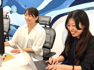 楽しそうに何喋ってんの〜？女性エンジニアも大活躍中！