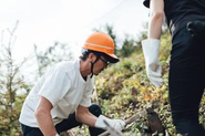 植林などの活動も積極的に行なっています