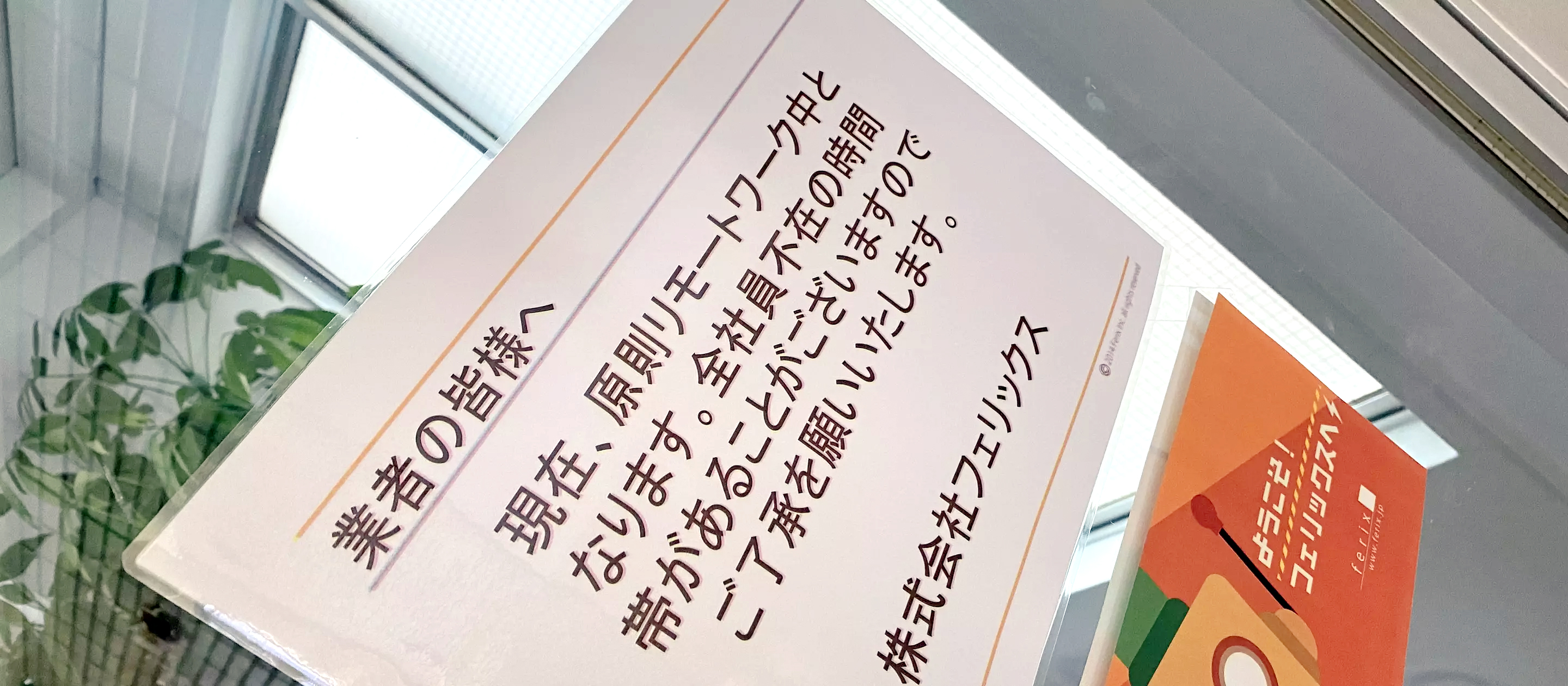 フェリックスの2020年度はリモート元年！？