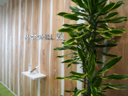 仙台オフィスのエントランス　洗練さとあたたかみを兼ね備えた印象的なつくりになっています。