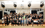 年度末の全体会！80名以上参加する大きなパーティです！