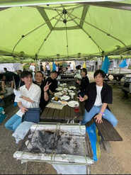 最近のイベントではBBQ！