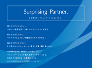 GMONIKKOのコーポレートビジョン「Surprising Partner]