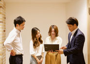 チャレンジする社員たちを支えてくれる方を求めています。