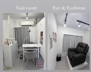 ネイルサロンも併設したトータルビューティサロン