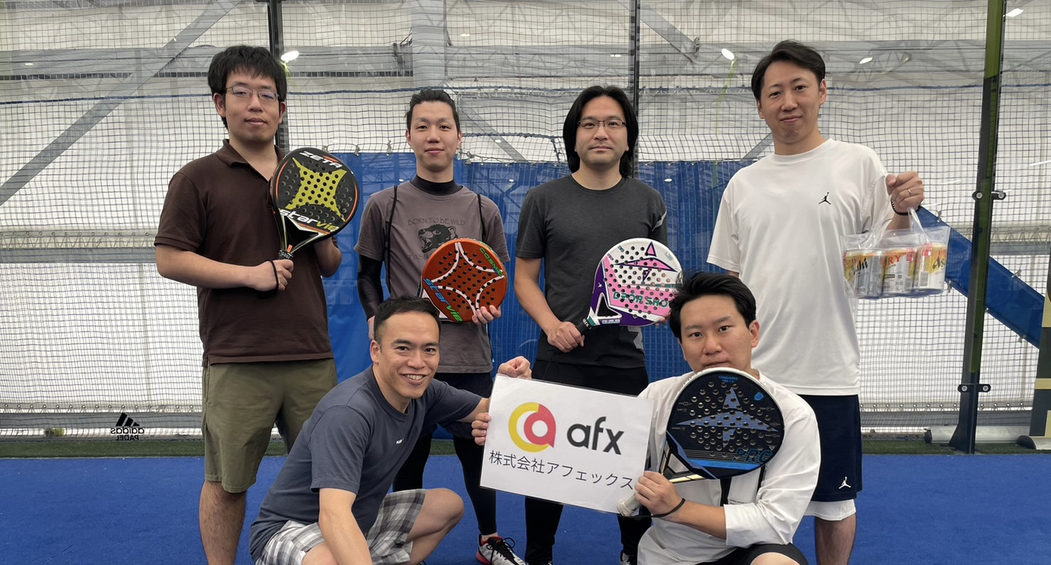 やってみた「パデル！企業対抗戦」@晴れのち晴れ