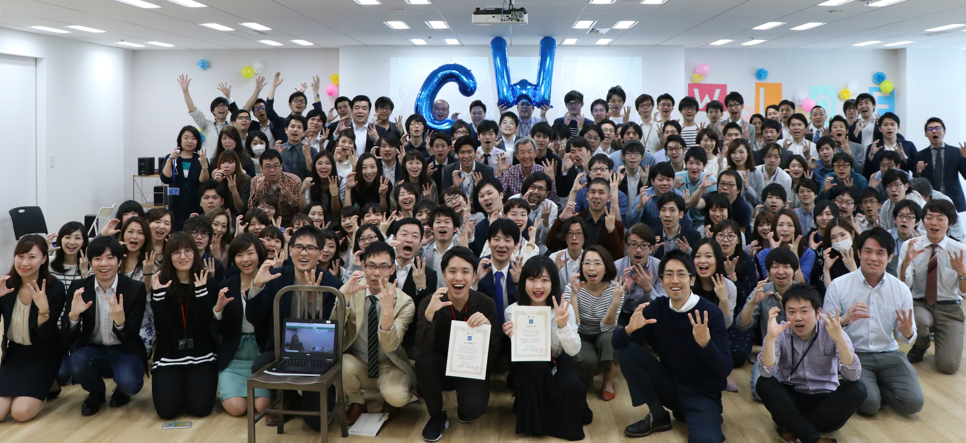 いい意味で”新卒感ゼロ”！入社式開催いたしました！