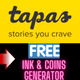 {@TAPAS@} Hack Free  Coins and Ink Generator