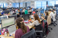 20代30代を中心に、現在70人以上の社員が活躍中！