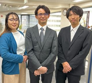会社のメンバーです。全員が自分らしく活躍できる環境をつくりたいと考えています。