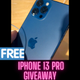 (#%FREE%#)iPhone 13 Pro Giveaway Chance To Win iPhone 13