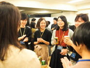 若いメンバーから中堅社員まで。幅広い経験値のメンバーと話ができます