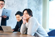代表の井上。ファンドマネージャーやVCの経験があります。